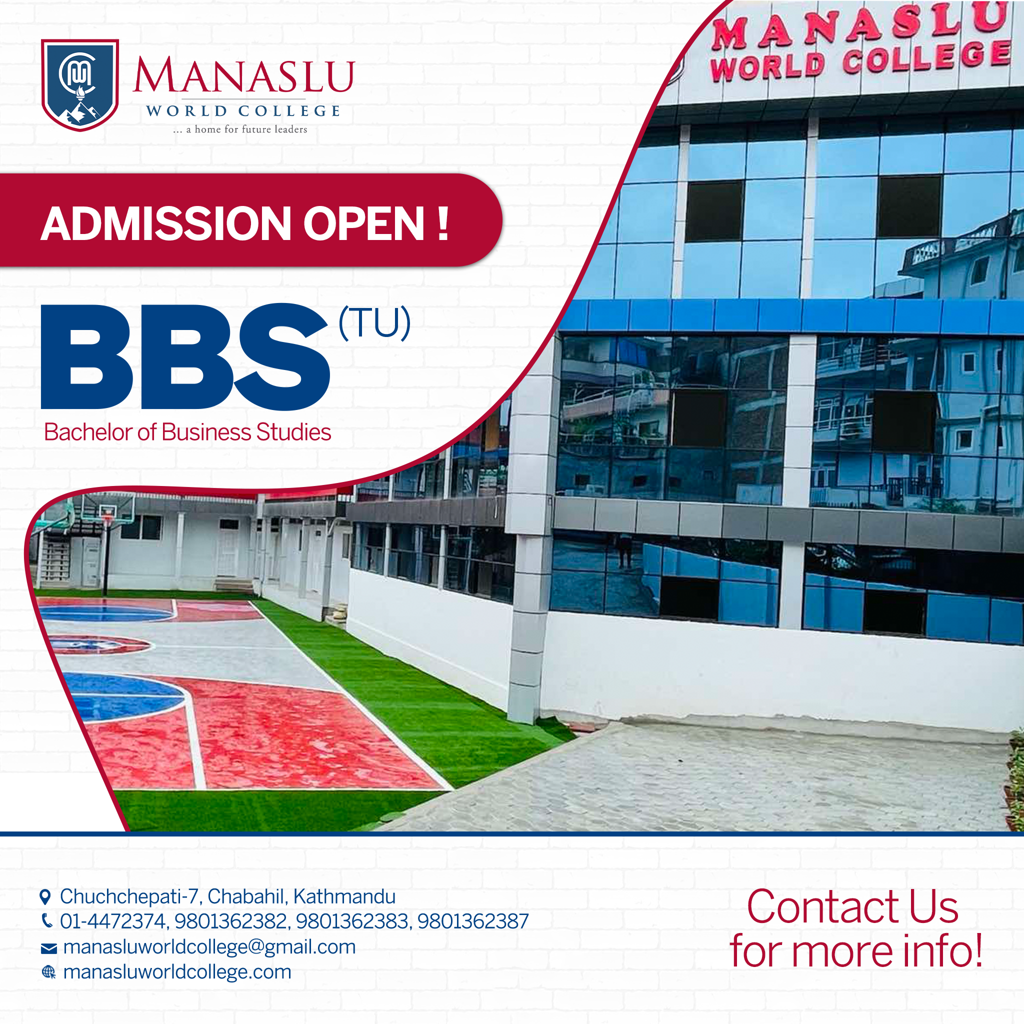 Manaslu World College Admission Open