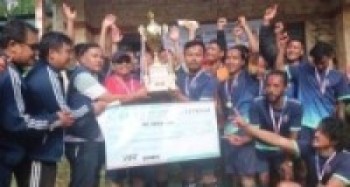 अन्तर संस्था कप फुटबलको उपाधि नेर्पा स्पोर्टस क्लबलाई