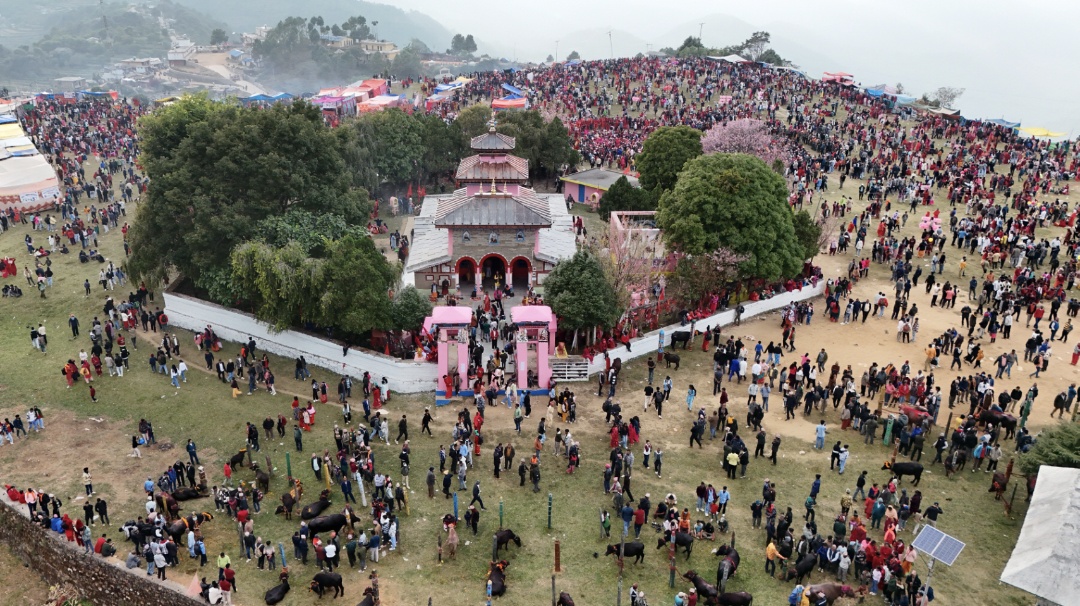 बैतडीको प्रसिद्ध मेलौली भगवती मन्दिर