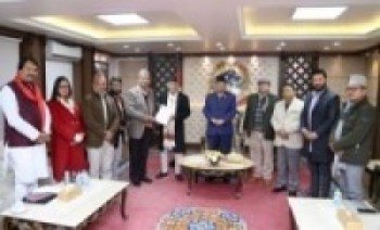 कार्यदलले शीर्ष नेतालाई बुझायो साझा कार्यक्रमको मस्यौदा  