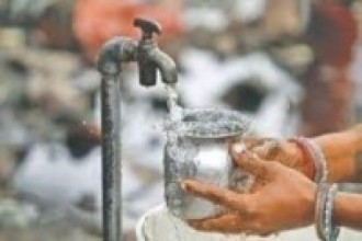 लकडाउनका बेला तानसेनमा घरघरमै धारा