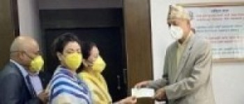 कोषमा नेशनल लाइफको ५१ लाख सहयोग