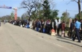 बेलहियाबाट एक हजार नेपाली घर फिर्ता