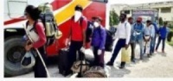 क्वारेन्टाइनमा रहेका २१० भारतीयलाई भारत पठाइयाे