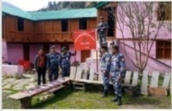 छाङरुमा सशस्त्रको भवन निर्माण प्रक्रिया शुरु