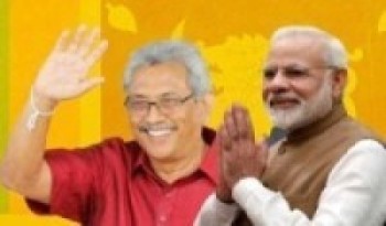 भारतीय प्रधानमन्त्री मोदी र श्रीलंकाली प्रधानमन्त्री राजपाक्छे फोनवार्ता