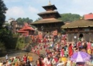 माफियाले जग्गा हडप्दा ३०० वर्ष पुरानो गोकर्णेश्वर खट जात्रा सङ्कटमा   