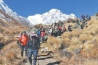 पर्यटक आगमनमा ३४ प्रतिशतले ह्रास