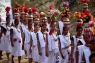 थारु समुदायद्वारा ‘जितिया’ पर्वमा बिदा दिन माग