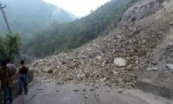 Traffic disruptions in Helambu Highway, Narayanghat-Muglin section   