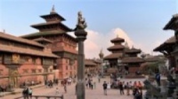 राष्ट्रपति विद्यादेवी भण्डारीद्वारा पाटनको कृष्ण मन्दिर दर्शन   