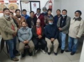 अंतर संस्था समन्वय समिति साउदीले संस्थापक अध्यक्ष मोहन बिएसकेको बिदाई