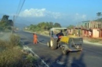 इमाडोल–लामाटार सडक निर्माण अन्तिम चरणमा   