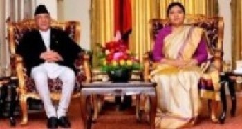 राष्ट्रपति भेट्न पुगे ओली शीतलनिवास !
