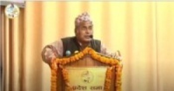 सांसद वैद्यले गल्ती बोलेको भन्दै गरे आत्मालोचना !