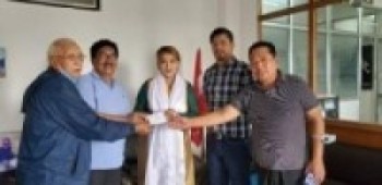 उपाध्यक्ष गुरुङद्वारा नेपाली कांग्रेसमा पार्टी प्रबेश