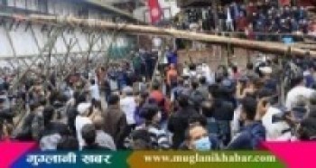 हनुमानढोका दरबार क्षेत्रमा इन्द्रध्वजोत्थान, देवी नाच शुरु   