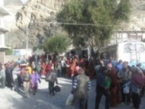 कागबेनीमा श्रद्धालुको भिड   