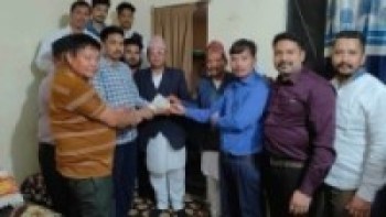 अन्तर्राष्ट्रिय रोल्पाली सेवा समाजको भारत शाखा र युवा क्लब सप्तरङ्गीद्वारा मुटुरोगी बिकलाई आर्थिक सहयोग हस्तान्तरण