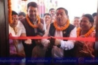 गोकर्णेश्वर नगरपालिका वडा नं ९ को वडा कार्यलय उद्घाटन सम्पन्न