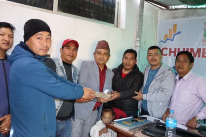 घातक रोगबाट पीडित हरि बहादुरलाई तामाङ समाज कतारको आर्थिक सहयोग