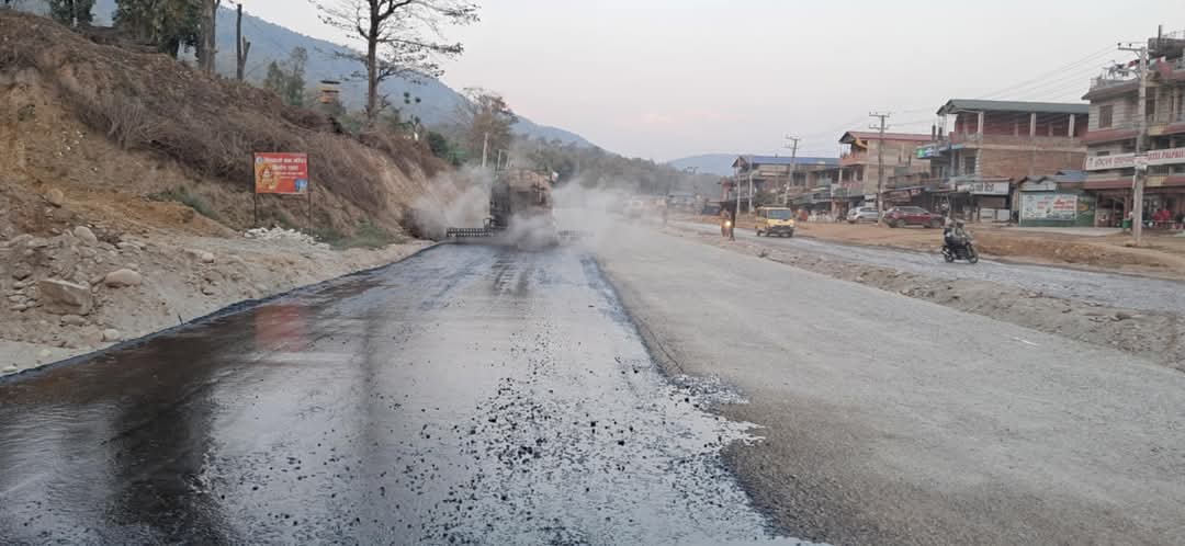 थपियो नारायणघाट–बुटबल सडक आयोजनाको म्याद
