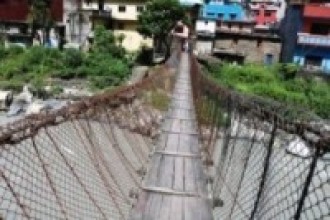 एक हजार २१ वटा झोलुङ्गे पुल निर्माण