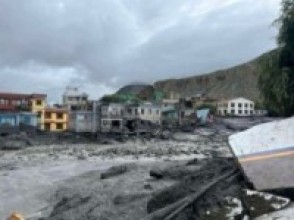 कागबेनीमा बाढी नियन्त्रण गर्न  पक्की पर्खाल निर्माण