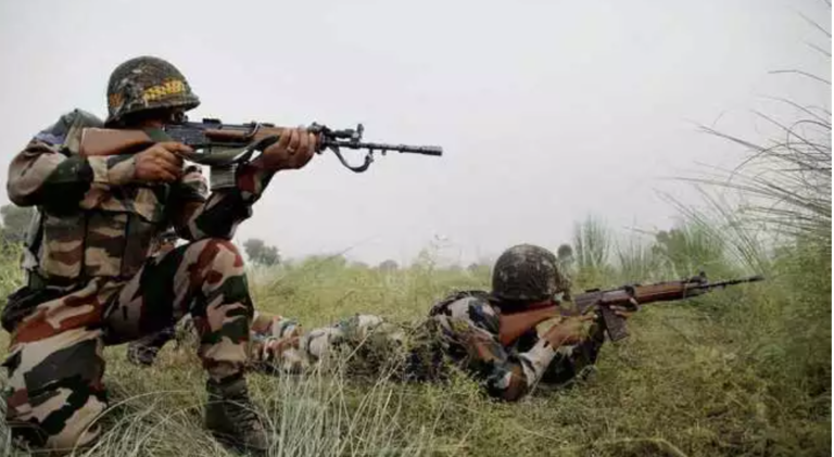 भारत र पाकिस्तानी सेनाबीच काश्मीरमा गोली हानाहान