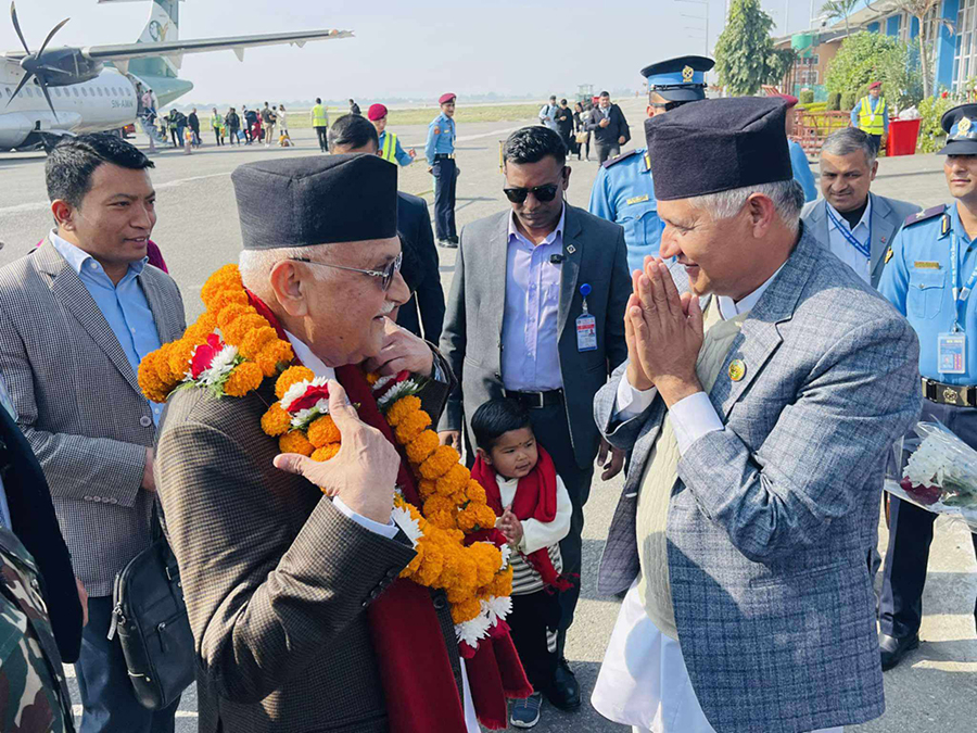 प्रधानमन्त्री लुम्बिनीमा