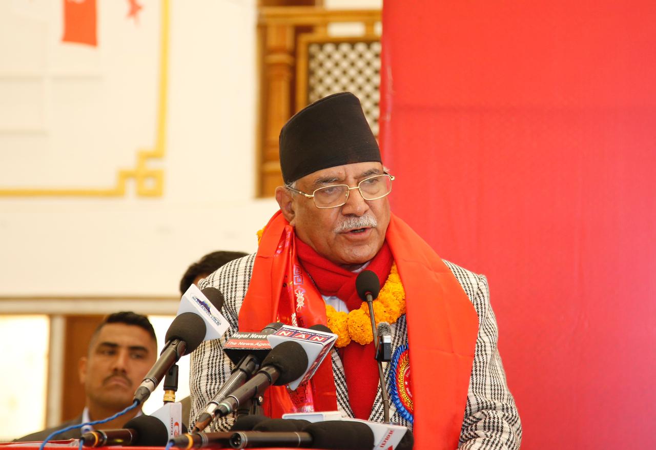 कम्युनिस्ट एकता र नयाँ ढंगको आन्दोलन आवश्यक : प्रचण्ड