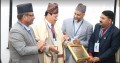 नेपाल पत्रकार महासंघ कतारद्वारा नेपाली समुदायका अग्रज बुद्धिजीवी डा. देबकाजी डंगोल सम्मानित