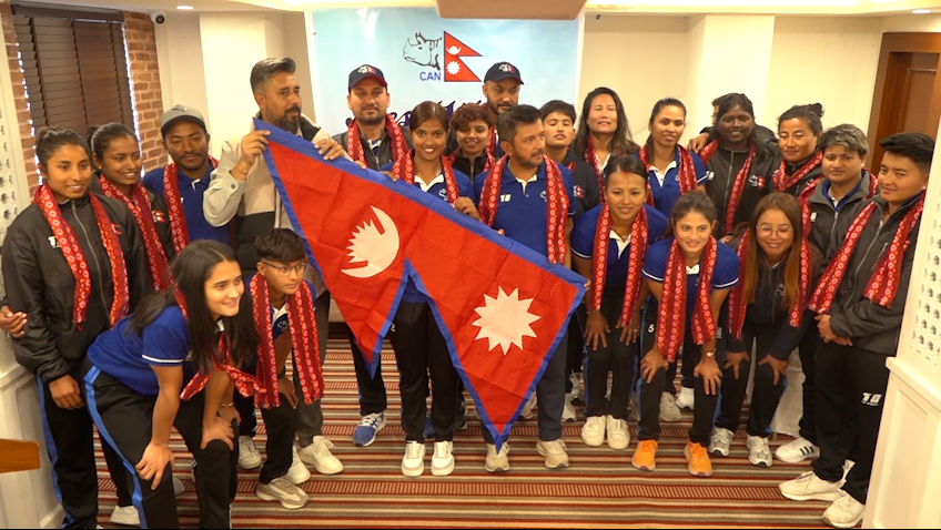 एसीसी राइजिङ स्टार्स महिला एसिया कपमा सहभागी हुने नेपाली टोलीलाई बिदाइ