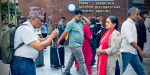 फोटोको रहर : त्रिभूवन अन्तराष्ट्रिय एयरपोर्टमा फोटो खिचेर विदेशिने रहर दिनदिनै बढ्दै