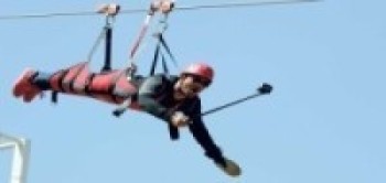 पर्यटन प्रवद्र्धनका लागि त्रिशूली नदीमाथि जीपलाइन    