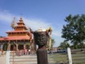 कंकालिनी भगवती मन्दिरमा सात सय ४४ राँगा बलि   