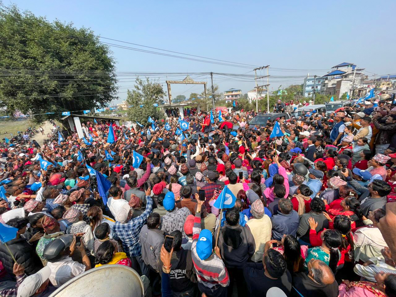 गीतानगरमा एकसाथ सोबिता र रवि (तस्बिरहरु)