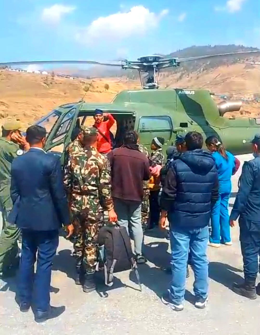 जुम्लाबाट हेलिकप्टरमा उद्दार गरिएकी सुत्केरी आमाको उपचारको क्रममा मृत्युु