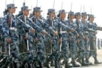 सीमानाकामा सशस्त्रको पैदल गस्ती शुरु