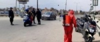 भक्तपुर छिर्ने सवारी साधनलाई निसङ्क्रमण गर्न शुरु