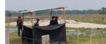 सीमा सुरक्षामा खटिएका सुरक्षाकर्मी