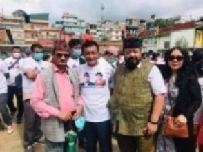 नेता रायमाझीद्वारा पुर्वराजा ज्ञानेन्द्र शाहको जन्मोत्सवको उपलक्ष्यमा शुभकामना ब्यक्त