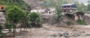 केरुङ छ्यो ताल फुट्ने खतरा, भोटेकोशीका तटीय क्षेत्रमा सतर्क रहन आग्रह