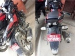 गोकर्णेश्वर जगडोलमा बेबारिसे मोटरसाइकल फेला