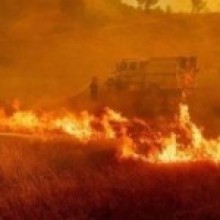 क्यालिफोर्नियाको डढेलो ९ लाख हेक्टरमा फैलियो