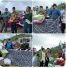 तामाङ समाज कतारको संयोजकत्वमा लिदि पहिरो पिडितलाई सहयोग हस्तान्तरण