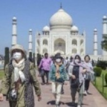 भारतमा कोरोना संक्रमितको संख्या बढे पनि ताजमहल खुल्यो