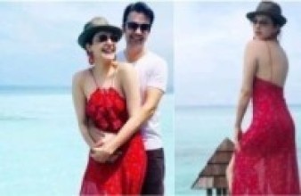 माल्दिप्स पुगेर हनिमुनमा मस्ती काजल अग्रवाल