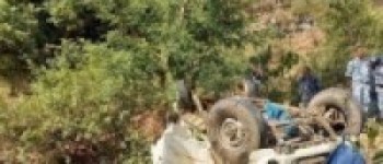 जीप दुर्घटना हुँदा पाँचको मृत्यु, चार घाइते   