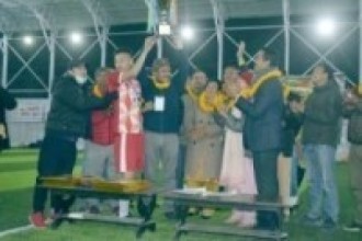 प्रथम चन्द्रागिरि वडास्तरीय फुटसल प्रतियोगिता उपाधि वडा नं १५ लाई   